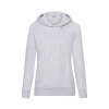 Толстовка женская без начеса LIGHTWEIGH HOODED SWEAT 240, цвет серый меланж, размер M