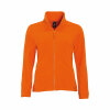 Толстовка женская флисовая NORTH WOMEN 300, цвет оранжевый, размер S