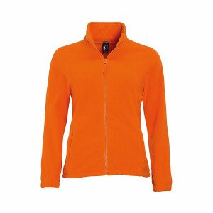 Толстовка женская флисовая NORTH WOMEN 300, цвет оранжевый, размер XL