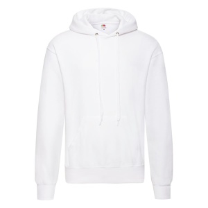 Толстовка с начесом CLASSIC HOODED SWEAT 280, цвет белый, размер XL
