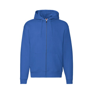 Толстовка с начесом PREMIUM HOODED SWEAT JACKET 280, цвет синий, размер XL