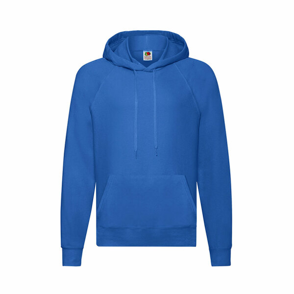 Толстовка без начеса LIGHTWEIGHT HOODED SWEAT 240, цвет синий, размер L