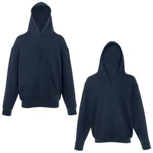 Толстовка мужская UNIQUE HOODIE 280, цвет темно-синий, размер S