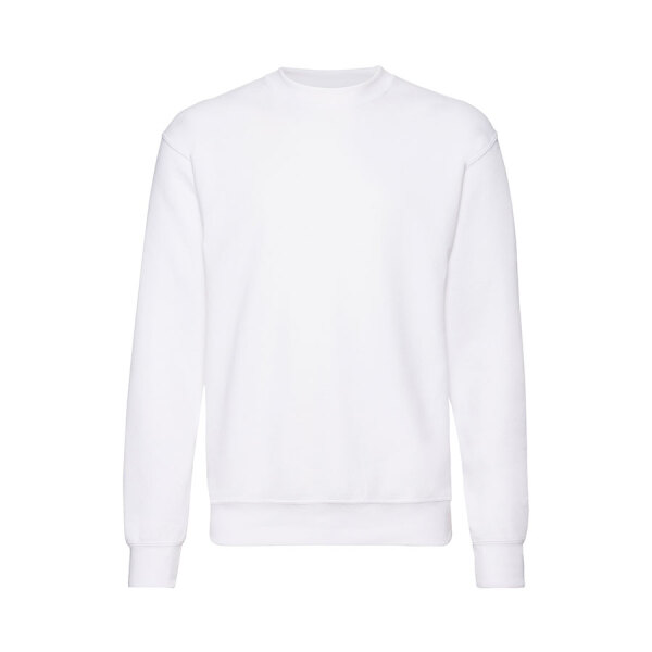 Свитшот с начесом CLASSIC SET-IN SWEAT 260, цвет белый, размер 2XL