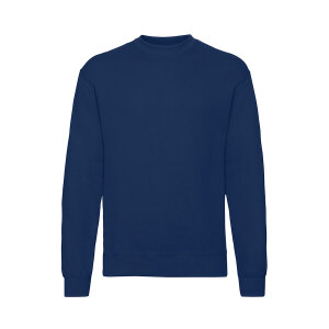 Свитшот с начесом CLASSIC SET-IN SWEAT 280, цвет темно-синий, размер 4XL