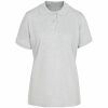 Рубашка поло женская Virma Stretch Lady, серый меланж, размер XL
