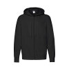 Толстовка без начеса LIGHTWEIGHT HOODED SWEAT JACKET 240, цвет черный, размер XL 2