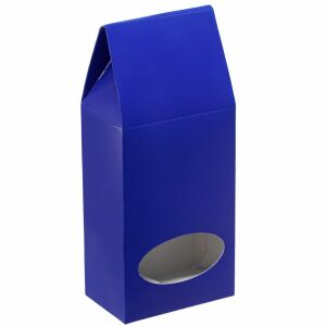 Коробка с окном English Breakfast, цвет синий