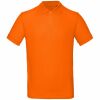 Рубашка поло мужская Inspire оранжевая, размер L