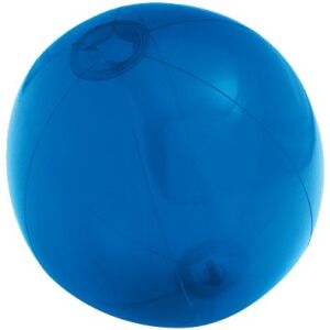 Надувной пляжный мяч Sun and Fun, цвет полупрозрачный синий