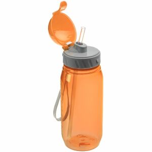 Бутылка для воды Aquarius, цвет оранжевая