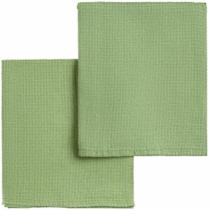 Набор полотенец Fine Line, цвет зеленый