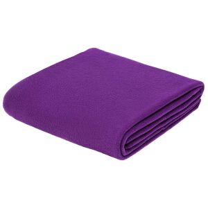 Флисовый плед Warm&Peace, цвет фиолетовый
