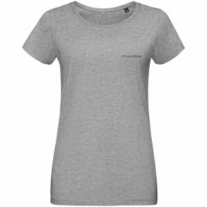 Футболка женская «Серые будни», серый меланж, размер XL