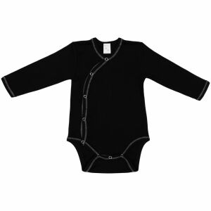 Боди детское Baby Prime, цвет черный, размер 74 см