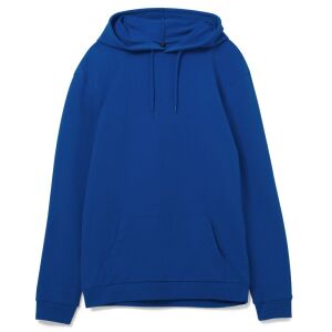 Толстовка с капюшоном унисекс Hoodie, цвет ярко-синяя, размер M