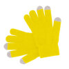 Перчатки  сенсорные ACTIUM, цвет желтый, размер универсальный