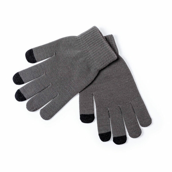 Перчатки сенсорные TENEX,  цвет серый, размер универсальный