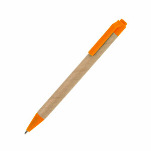 Ручка шариковая GREEN TOUCH, цвет оранжевый