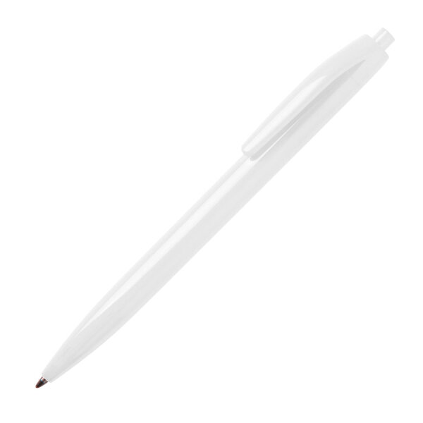 Ручка шариковая N6, цвет белый