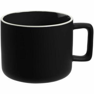 Чашка Fusion, цвет черный