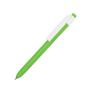 Ручка шариковая RETRO, пластик, цвет зеленое яблоко