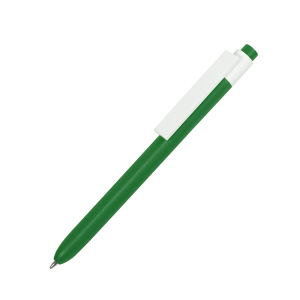 Ручка шариковая RETRO, пластик, цвет зеленый