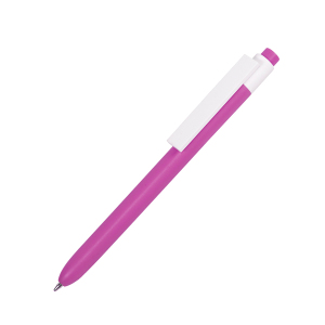 Ручка шариковая RETRO, пластик, цвет розовый
