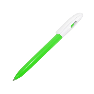 Ручка шариковая LEVEL, пластик, цвет светло-зеленый с белым