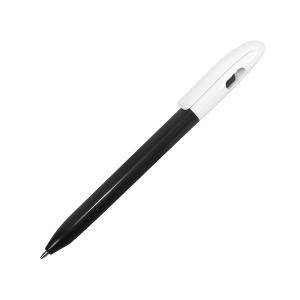 Ручка шариковая LEVEL, пластик, цвет черный с белым