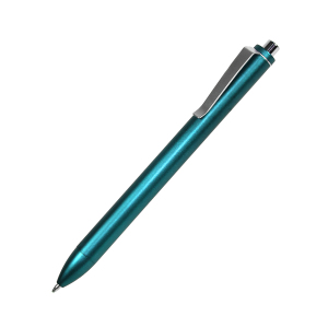 M2, ручка шариковая, пластик, металл, цвет голубой