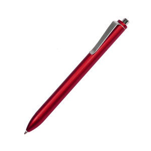 M2, ручка шариковая, пластик, металл, цвет красный
