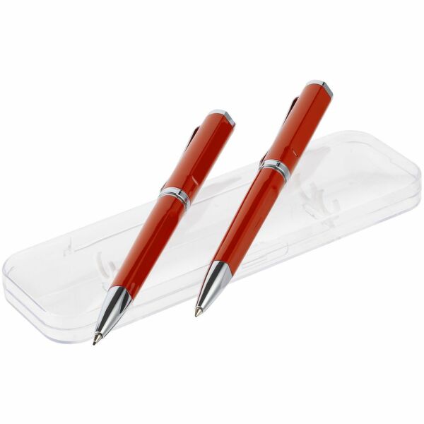 Набор Phase: ручка и карандаш, цвет красный