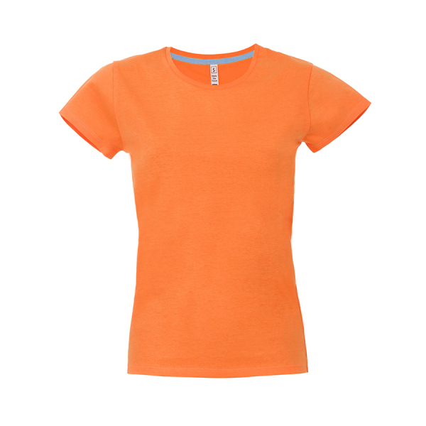 Футболка женская CALIFORNIA LADY 150, цвет оранжевый, размер S