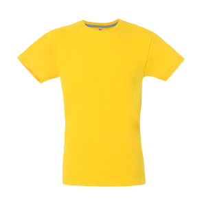 Футболка мужская CALIFORNIA MAN 150, цвет желтый, размер XL
