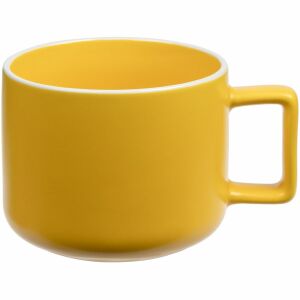 Чашка Fusion, цвет желтый