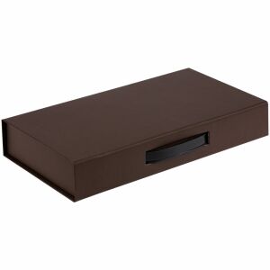 Коробка с ручкой Platt, цвет коричневый