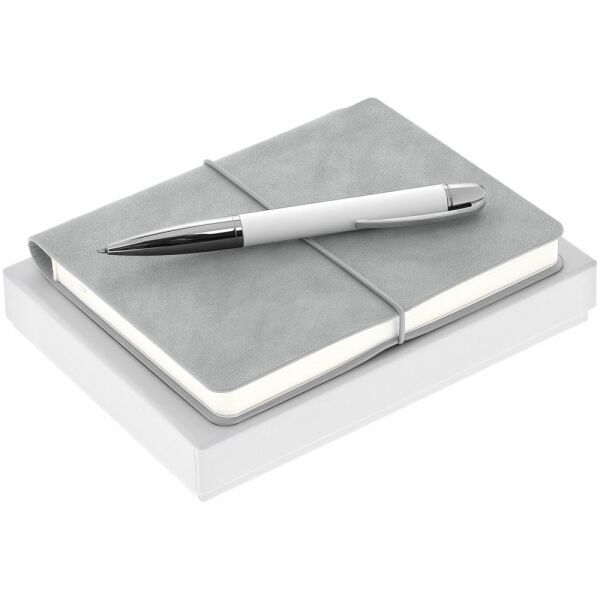 Набор Business Diary Mini, цвет серый
