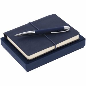 Набор Business Diary Mini, цвет синий
