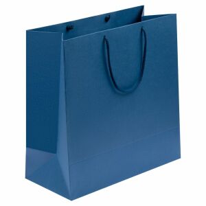Пакет бумажный Porta, размер большой, цвет синий