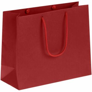 Пакет бумажный Porta, размер малый, цвет красный
