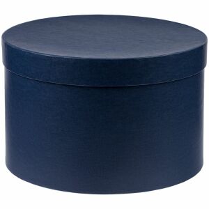 Коробка круглая Hatte, цвет синий