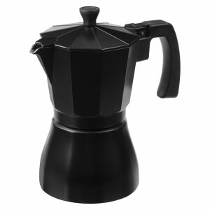 Гейзерная кофеварка Siena, цвет черная