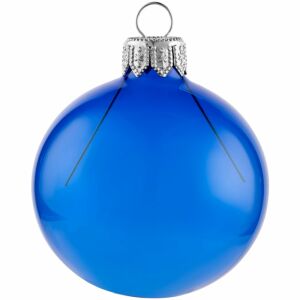Елочный шар Gala Night в коробке, цвет синий, 6 см