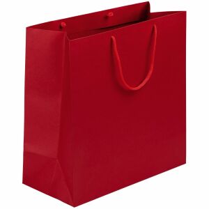 Пакет бумажный Porta, размер большой, цвет красный