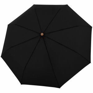 Зонт складной Nature Mini, цвет черный