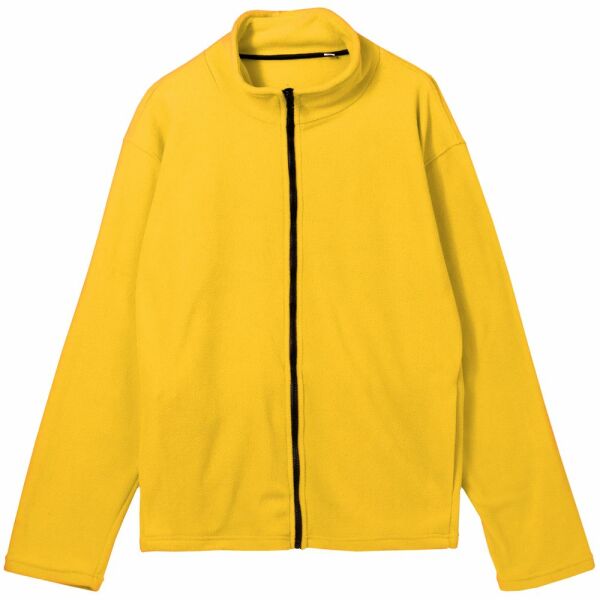 Куртка флисовая унисекс Manakin, цвет желтая, размер M/L