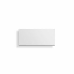 Табличка металл, цвет белый, для сублимации 18х10х0,5мм