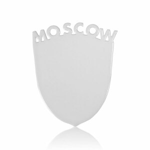 Магнит металл «Moscow» 55х68х0.65