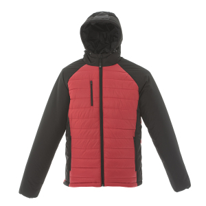 Куртка TIBET 200, цвет красный с черным, размер M